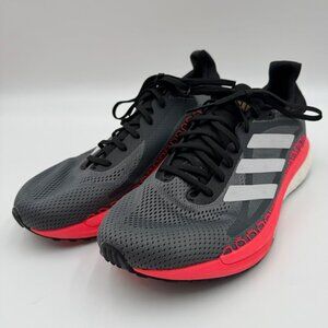 Adidas Solar Glide 3 ST Gray Signal Pink Womens Running Shoes FV7252 Size 9.5